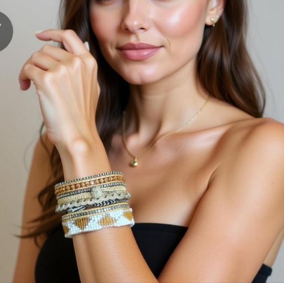 Victoria Emerson Jewelry - Victoria Emerson Gold and Silver Tone Layered Bracelet